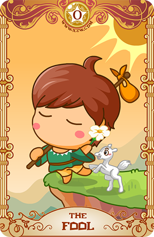 卡通形象塔罗牌