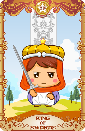 Q版塔罗牌宝剑系列