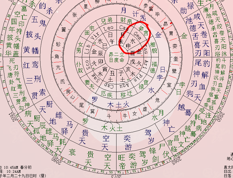 怎么解读自己的紫薇星盘,怎么查自己的紫微命盘