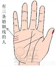 花心大萝卜的手相原来长这样!女人三条婚姻线好不好?