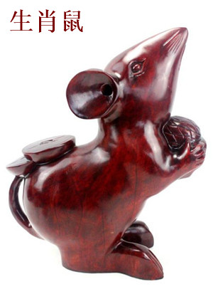 十二生肖木雕图片