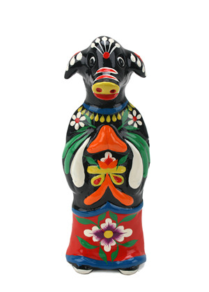 泥塑十二生肖图片