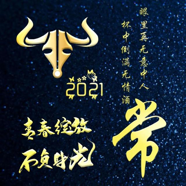 姓氏头像:2021牛年专用姓氏头像