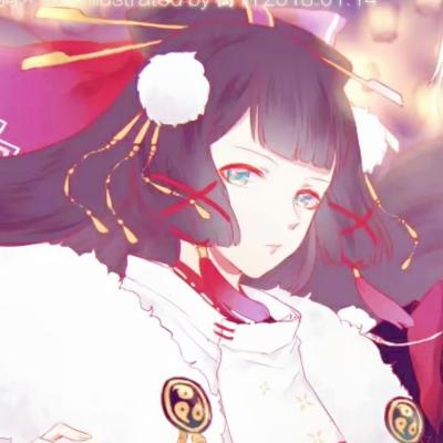 卡通情侣头像--二分之一