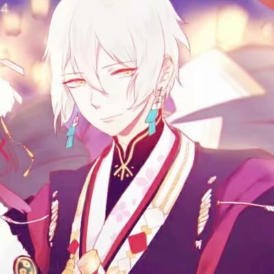 卡通情侣头像--二分之一